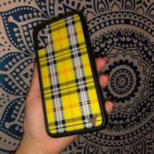 Wildflower plaid case